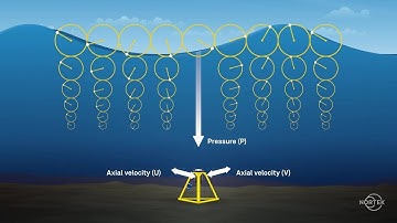 Oceanography: Impact of passing waves on water pressure and velocity