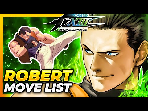 ROBERT GARCIA MOVE LIST - The King of Fighters '96 (KOF96) 