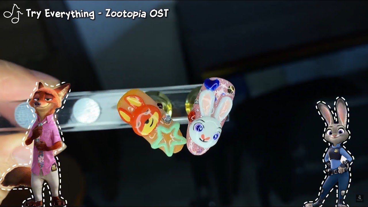 ZOOTOPIA NAIL ART #2 | Dragon Nail