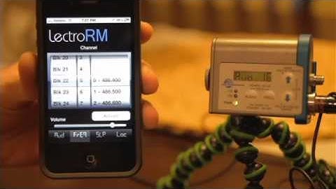 LectroRM app overview.