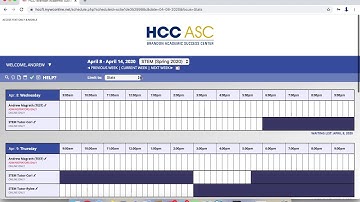 Video 2b - Making an APPOINTMENT (STEM CENTER) with the Brandon ASC Online