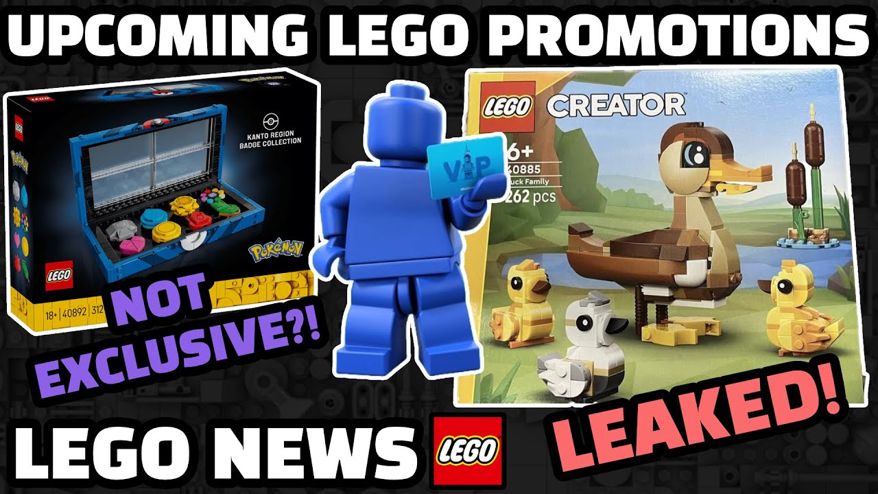 Предстоящие акции LEGO | Гадкий утёнок! | Подарки за покупку покемонов теперь не эксклюзивы?! | Н...