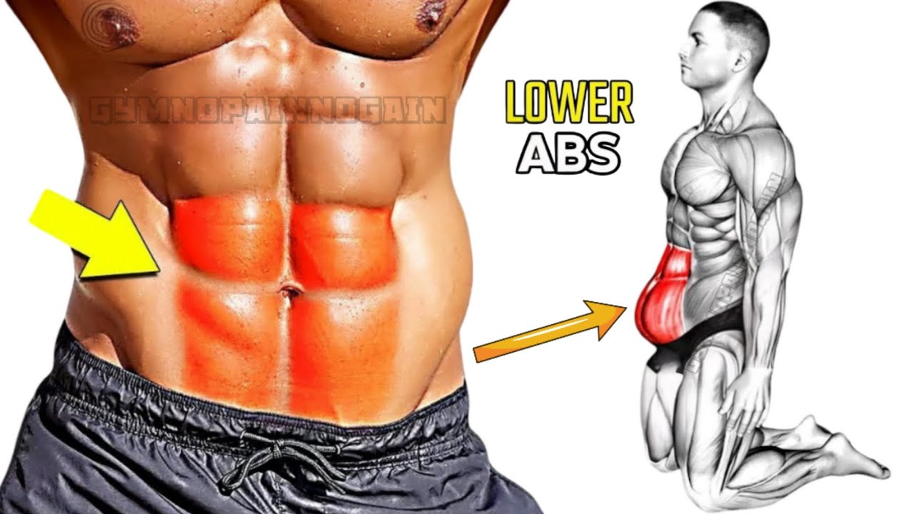 Stomach Exercises to lose belly Fat, (Target Lower ABS) 🎯 - YouTube