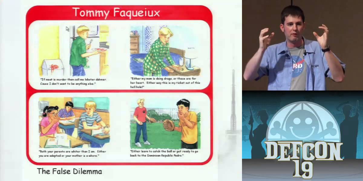 DEF CON 19 - Matt 'openfly' Joyce - The Art of Trolling