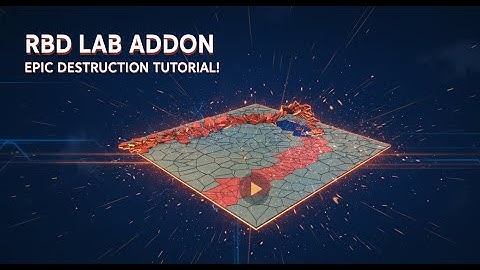 Master Epic Destruction in Blender! (RBDLab Tutorial) | #RBDLab #Blender #BlenderTutorial