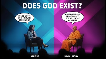 Does God Exist? Atheist AI ChatGPT vs Hindu Monk AI Gemini Debate
