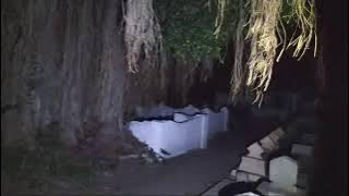 Mencoba uji nyali di kuburan terangker di lumajang