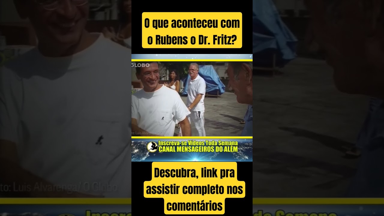 O que aconteceu com o Rubens Farias o Dr. Fritz?