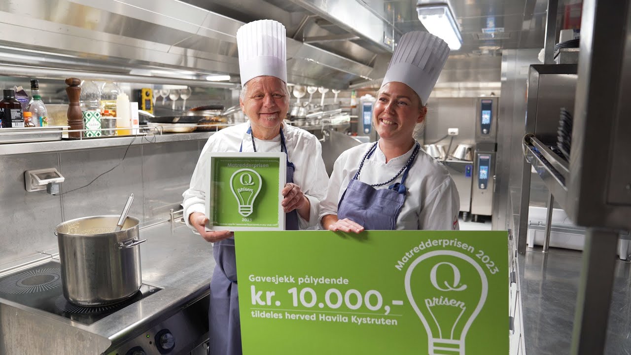 Q deler ut Matredderpris til Havila Kystruten