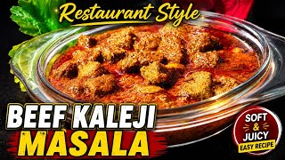 Restaurant Style Beef Kaleji Masala Recipe | Easy, Soft & Masaledar Kaleji | Kathiyawadi Touch  screenshot 5