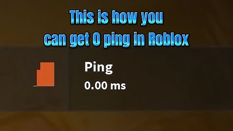 How to get better ping in Roblox (Work on window 10,11)