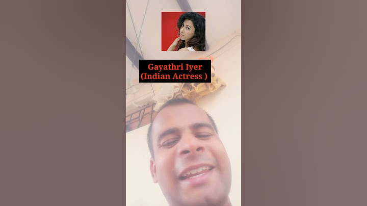 Gayathri Iyer (Indian Actress) ji k birthday special