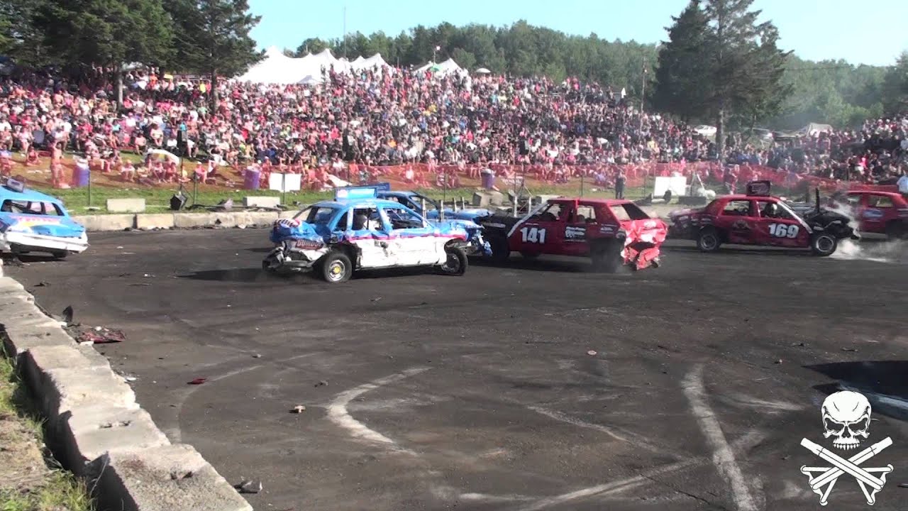 Ontario vs Quebec 4vs4 Fullsize Demolition Derby THE REMATCH!