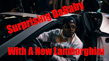 DaBaby gets a Lamborghini for surprise birthday present!