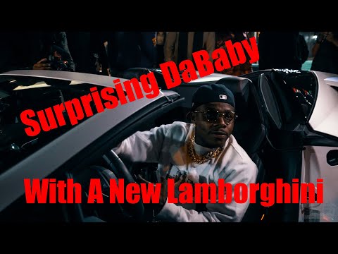 DaBaby gets a Lamborghini for surprise birthday present!