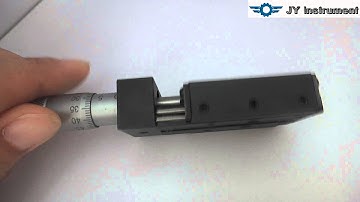 Manual Linear translation stage/ travel range 13mm