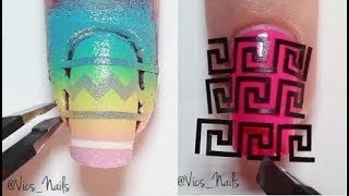 Uñas Decoradas 2017/ Diseños de Uñas Paso a Paso