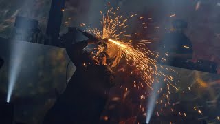 DJ Grinds Face on Stage Live 2026 Rabbit in the Moon