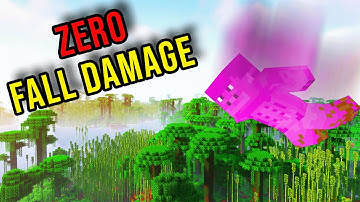 7 Ways to STOP Minecraft Fall Damage