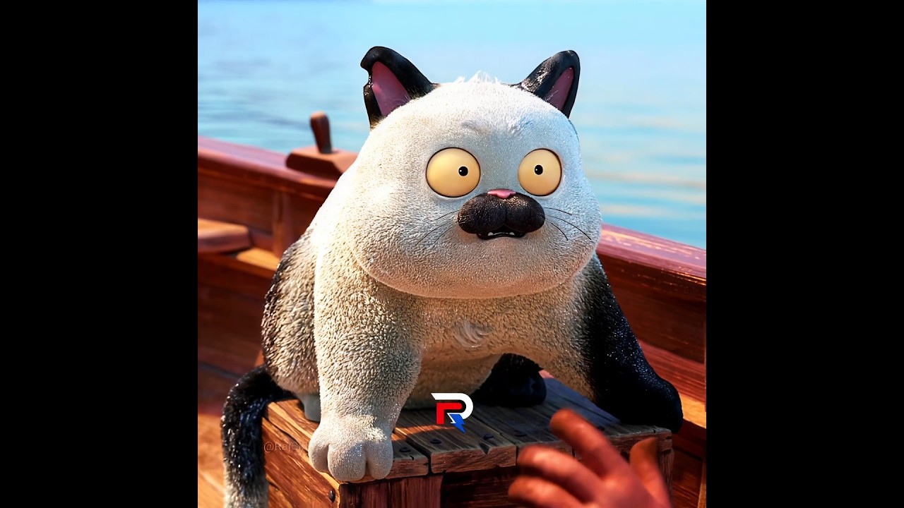 "This Cat Sees Right Through You 👀🔥" | Luca | Edit #shorts  #truefriends
