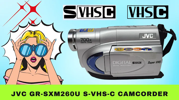 JVC GR SXM260U S-VHS-C Camcorder (2003) : Specs and Features