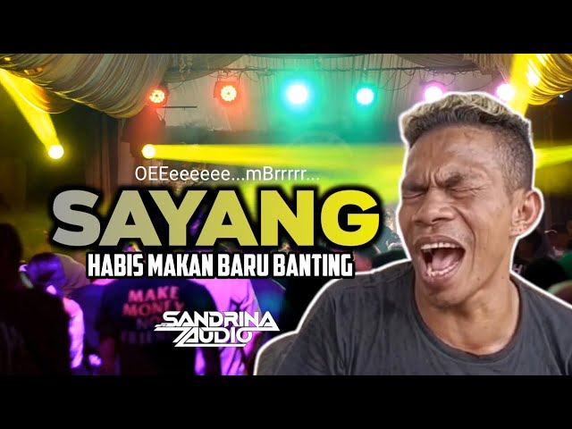 VIRAL TIKTOK || SAYANG X HABIS MAKAN BARU BANTING || SANDRINA AUDIO