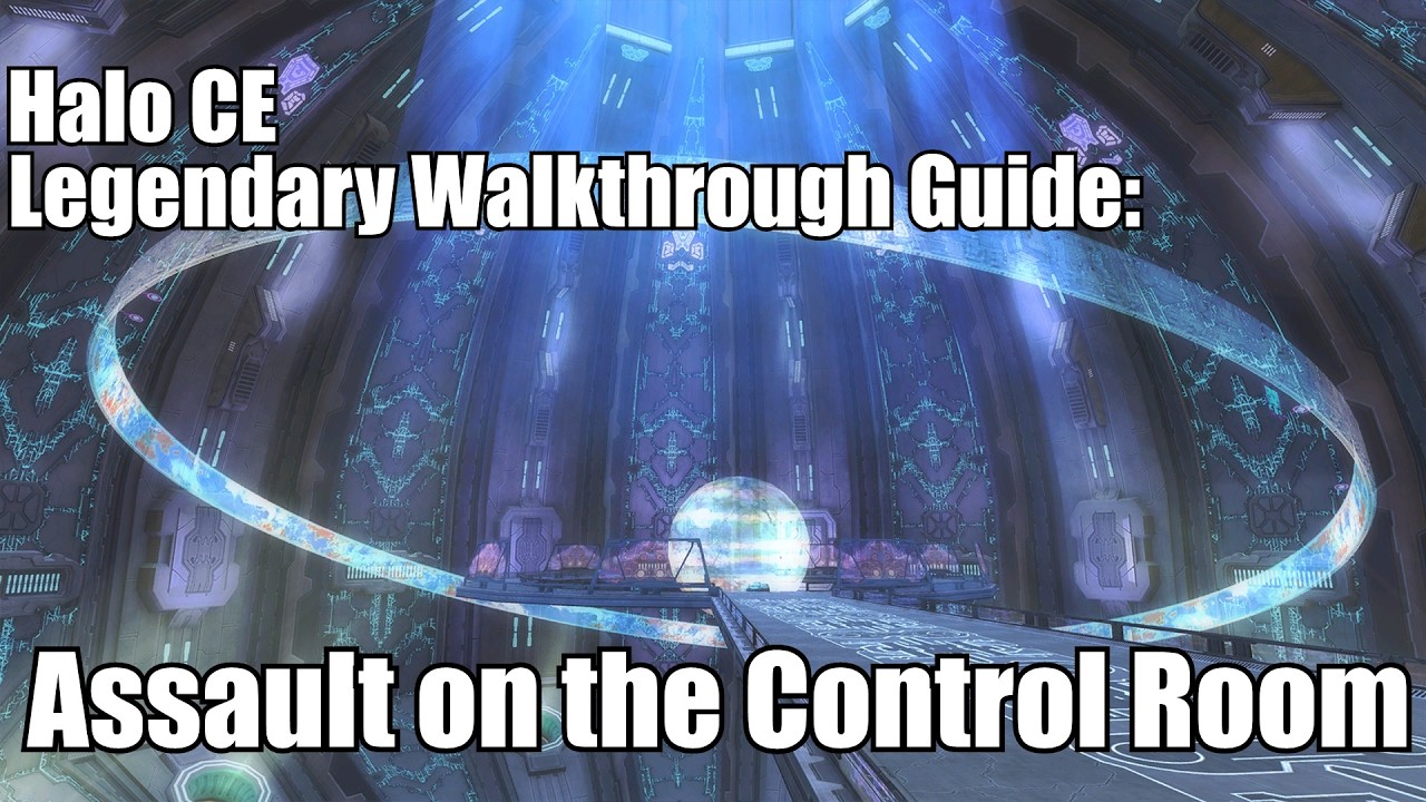 Halo CE Legendary Walkthrough Guide: Assault On The Control Room - YouTube