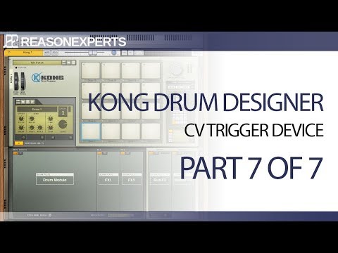 Kong drum designer - reason beginners guide - part 7 of 7