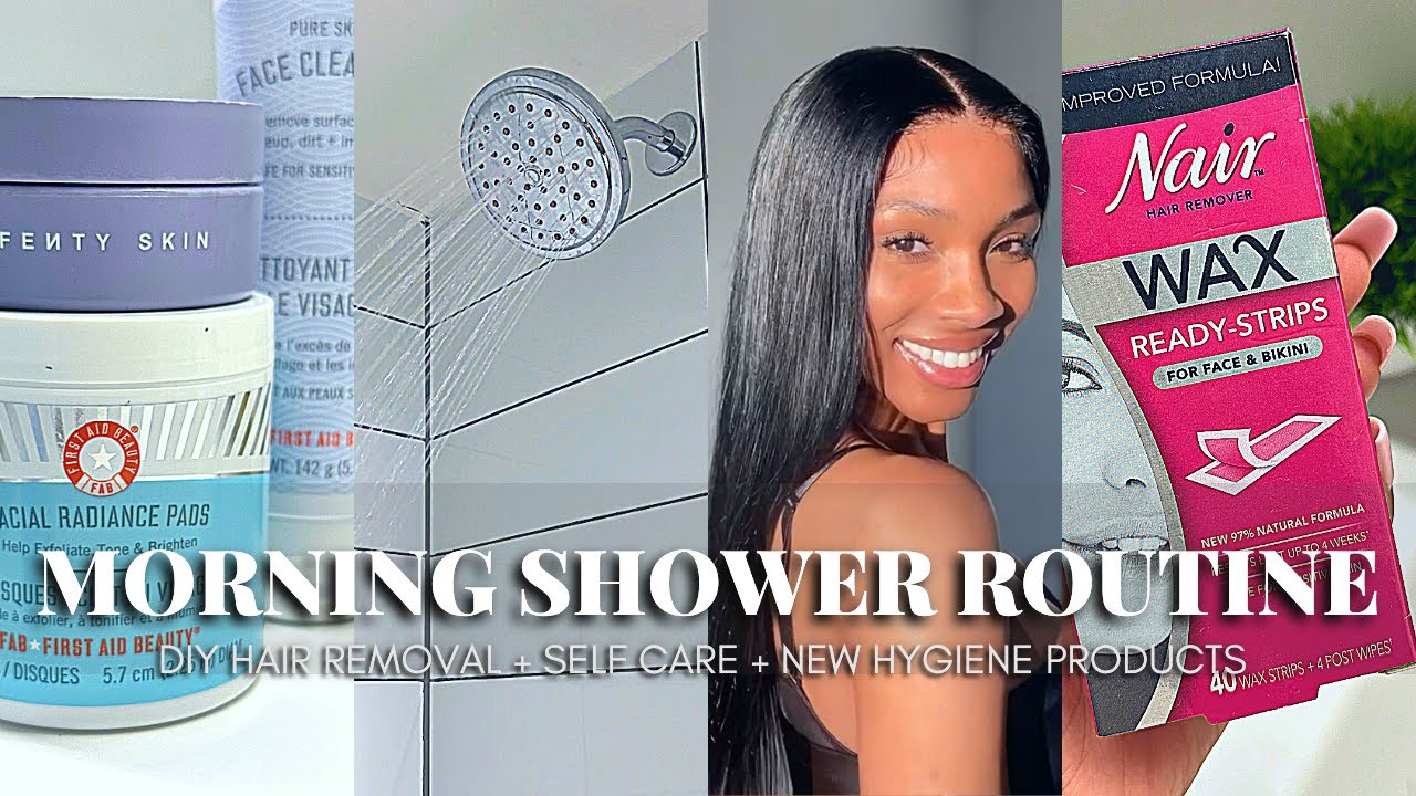 My Morning Shower Routine for Self Care | DIY Affordable Face ...