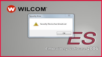 Wilcome 2006 Security Device Has Timed Out