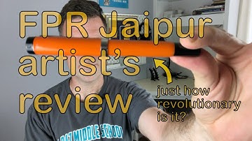 Fountain Pen Revolution Jaipur: An artist fountain pen review