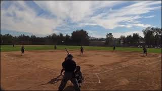 Melody White 2022 OF/P/Utility: At Bats vs. Westview High School screenshot 3