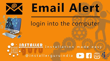 Stay Notified, Stay Secure: Get Email Alerts on Every Computer Login! 🚀📧 #TechSecurity #emailalerts