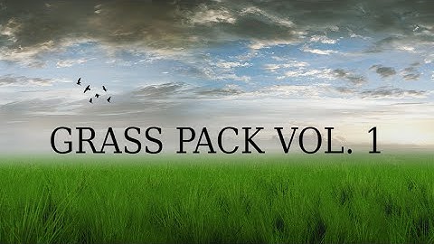 UE4 - Grass Pack Vol. 1 Wind Effects