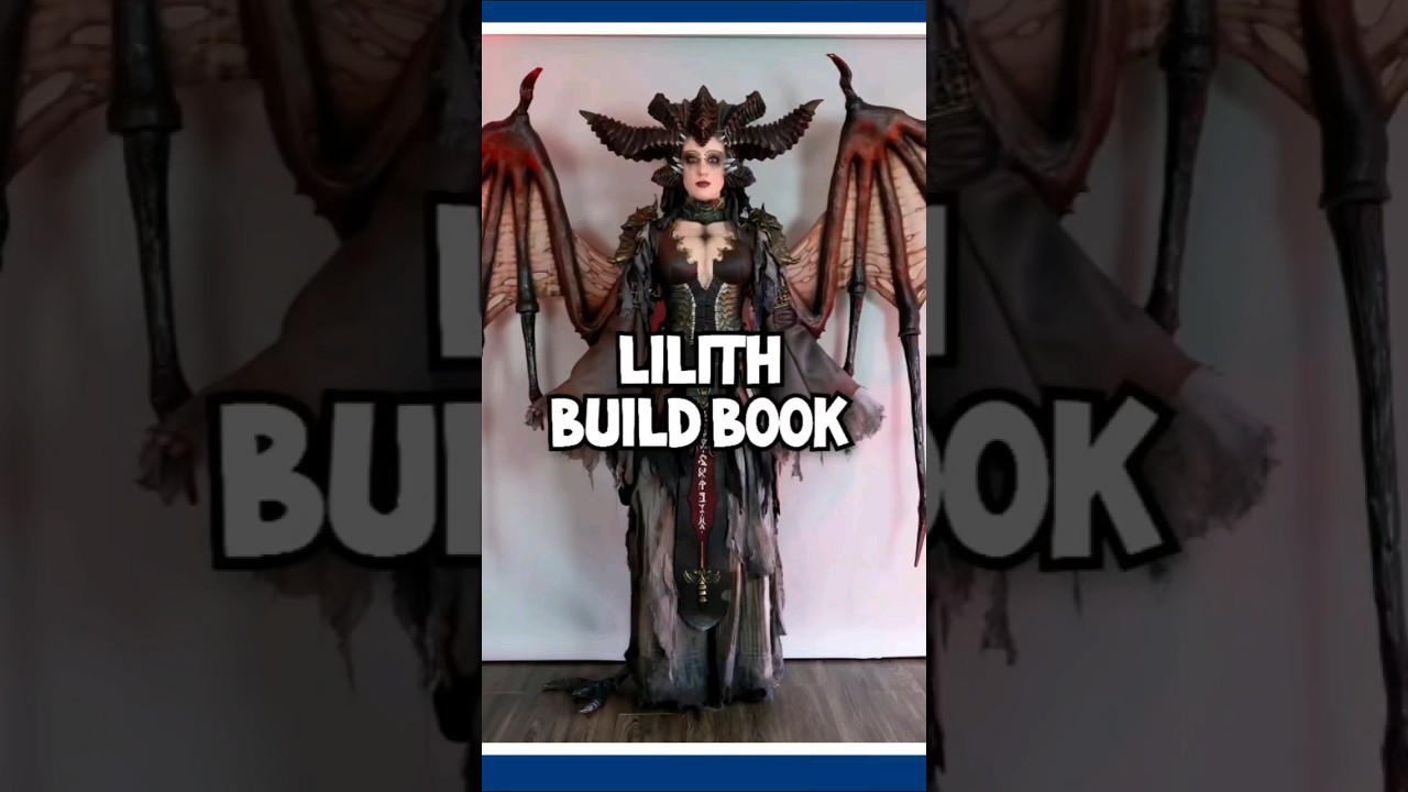 Here's my Build Book for my award winning Lilith cosplay from Diablo! #cosplay #gaming #costume