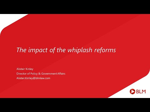 The Impact of Whiplash Reforms