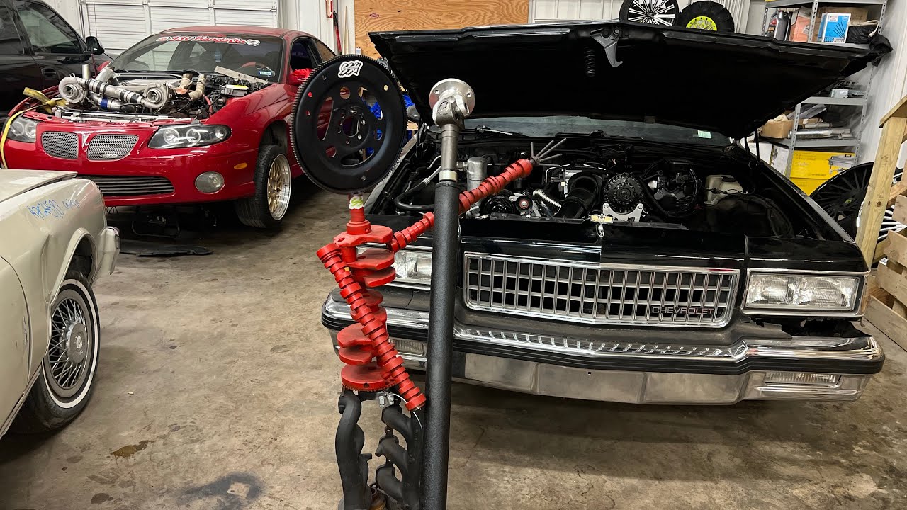 Got A Custom Drive Shaft Made For The Black Box Chevy YouTube