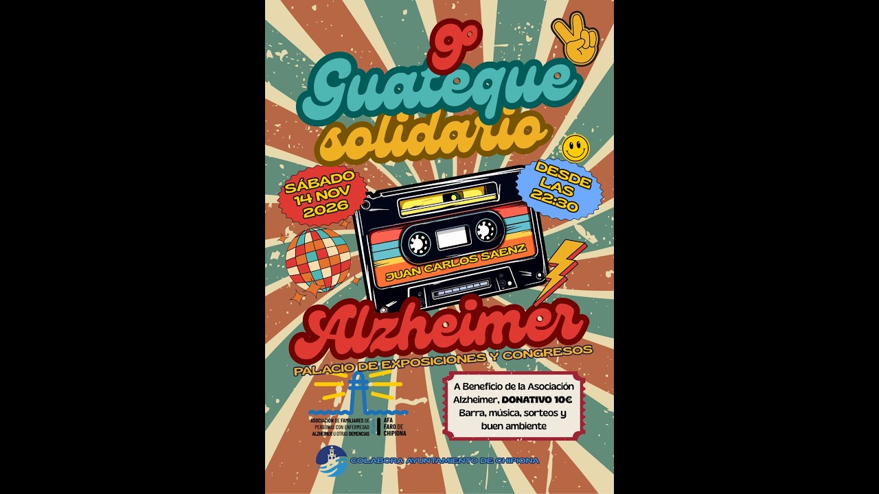 Chipiona Solidaria. Ya se prepara el guateque de Alzheimer