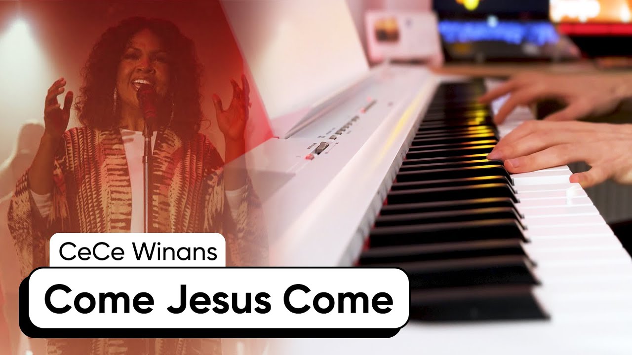 Come Jesus Come (CeCe Winans) | Christian Song | White Piano Cover