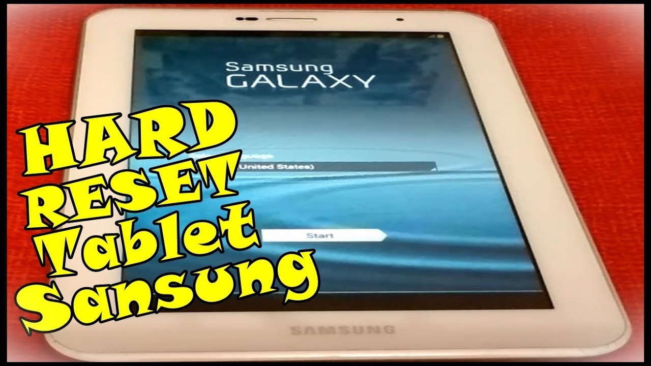 Como Fazer Hard Reset Tablet Samsung Tab 2 [Restaurar Padrão de Fábrica