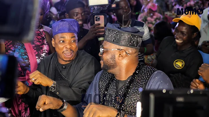 Odunlade Adekola VS Ayo Ajewole (WOLI AGBA) Go Head To Head In A Dance Battle At Owambe Premiere