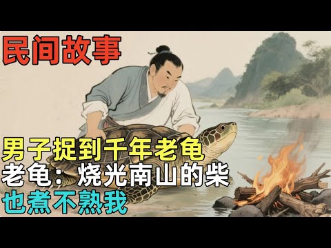 民间故事：男子捉到千年老龟，老龟：烧光南山的柴也煮不熟我 #民间故事，#民间故事合集，#故事传说，#明朝奇案，#古代奇案，#民間故事，#民間故事合集，#故事傳說，#明朝奇案，#古代奇案，#奇闻异事