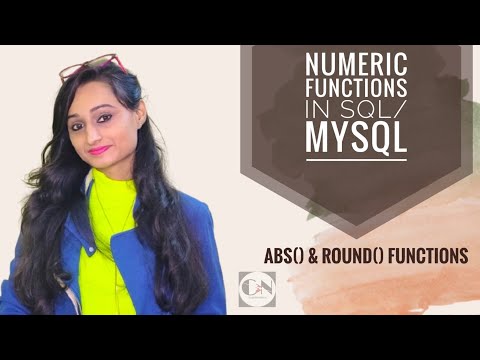 NUMERIC FUNCTIONS IN MYSQL|| ABS() & ROUND() FUNCTION IN MySQL || MYSQL SERIES|| Code With Neha