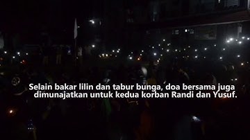 Ribuan Mahasiswa Universitas Halu Oleo Gelar Tabur Bunga Untuk Randi dan Yusuf || News Story