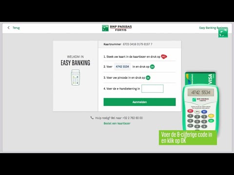 Hoe starten met Easy Banking Web?