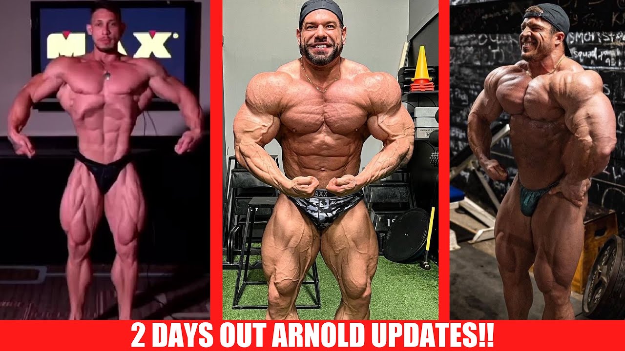 Arnold Classic 2 Days Out Competitor Updates - Steve Kuclo, Brett Wilkin, Ramon Dino, Regan Grimes