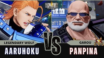 FF:CotW 🐺 AARUHOKU (Andy Bogard) vs PANPINA (Mr.Big)⭐Replay Match - FATAL FURY: CotW - 12/25