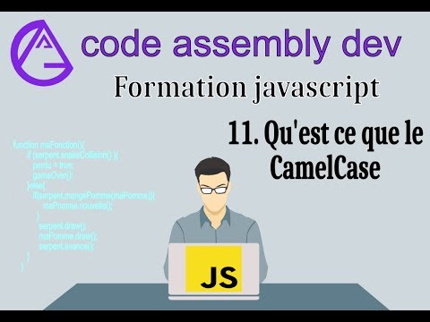 Formation javascript   12   qu'est ce que le CamelCase