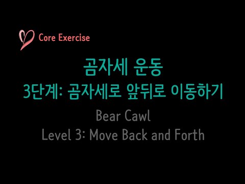 [Core EX] Bear Crawl Level 3: Move Back and Forth