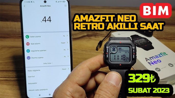 Amazfit Neo Hands-On: Full Feature Walkthrough and Everything You Need to  Know! $39 Only! 